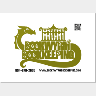 Bookwyrm Bookkeeping Advertisment Posters and Art